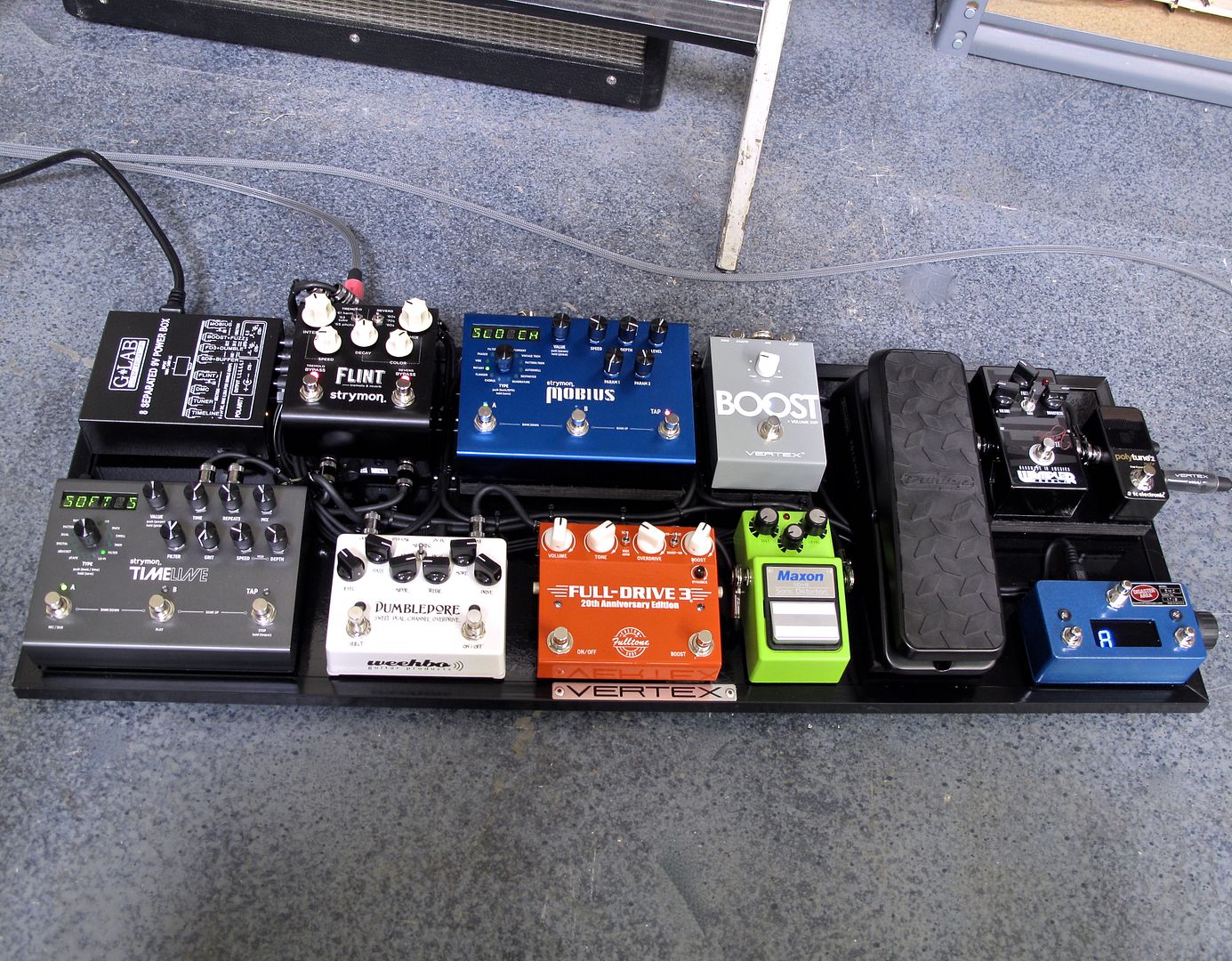 Vertex Effects Pedalboard Ehsaan Noorani